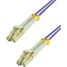 MCL LC/LC InfiniBand/fibre optic cable 1 m Grey, Purple