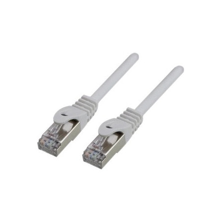 MCL IC5K99A06ASH05W networking cable White 0.5 m Cat6a S/FTP (S-STP)