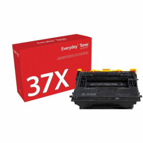 Everyday Black Toner by Xerox compatible with HP 37X (CF237X), High capacity
