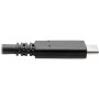 Tripp Lite U420-003-G2-5A câble USB USB 3.2 Gen 2 (3.1 Gen 2) 0,914 m USB C Noir