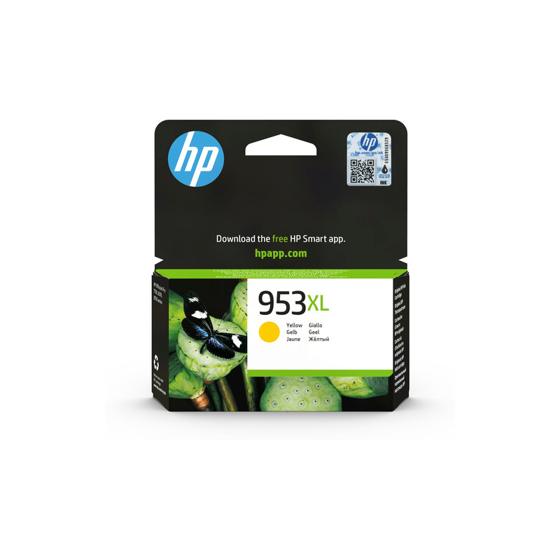 HP 953XL Cartouche d’encre jaune grande capacité authentique