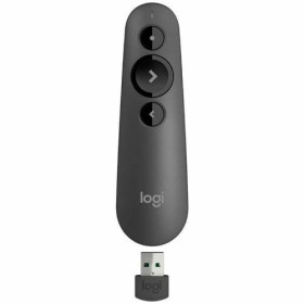 Pointeur de Présentation Logitech R500S- Bluetooth/Radio Fréquence - USB - 3 Bouton(s) - Graphite - Sans fil - 2,40 GHz