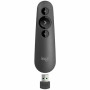 Pointeur de Présentation Logitech R500S- Bluetooth/Radio Fréquence - USB - 3 Bouton(s) - Graphite - Sans fil - 2,40 GHz