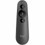 Pointeur de Présentation Logitech R500S- Bluetooth/Radio Fréquence - USB - 3 Bouton(s) - Graphite - Sans fil - 2,40 GHz