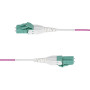 StarTech.com Câble Fibre Optique Multimode OM4 LC vers LC (UPC) de 1m, Erika Violet, 50/125 µm, 40G/100G, LOMMF/VCSEL, Cordon