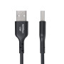 StarTech.com Câble de Charge USB-A vers USB-C de 30 cm, Charge et Synchronisation, 3A, USB 2.0, Gaine TPE - Cordon de Charge