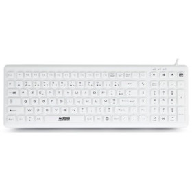 Urban Factory Sanee keyboard Medical USB AZERTY French White