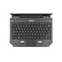 Gamber-Johnson 7160-1869-01 clavier pour tablette QWERTY Anglais britannique Pogo Pin Noir