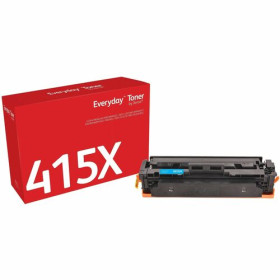 Everyday Toner Cyan de Xerox compatible avec HP 415X (W2031X), Grande capacité