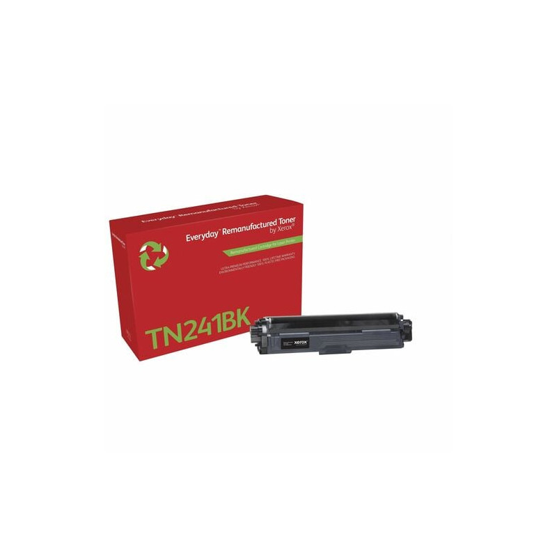 Everyday Black Remanufactured Toner by Xerox compatible with Brother TN241BK, Standard capacity