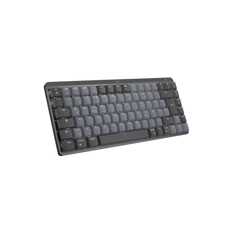 Clavier Logitech MX Mechanical Mini - Sans fil Connectivité - Français - AZERTY