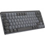 Clavier Logitech MX Mechanical Mini - Sans fil Connectivité - Français - AZERTY