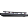 Logitech MX Mechanical Mini Keyboard - Wireless Connectivity - French - AZERTY