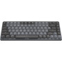 Clavier Logitech MX Mechanical Mini - Sans fil Connectivité - Français - AZERTY