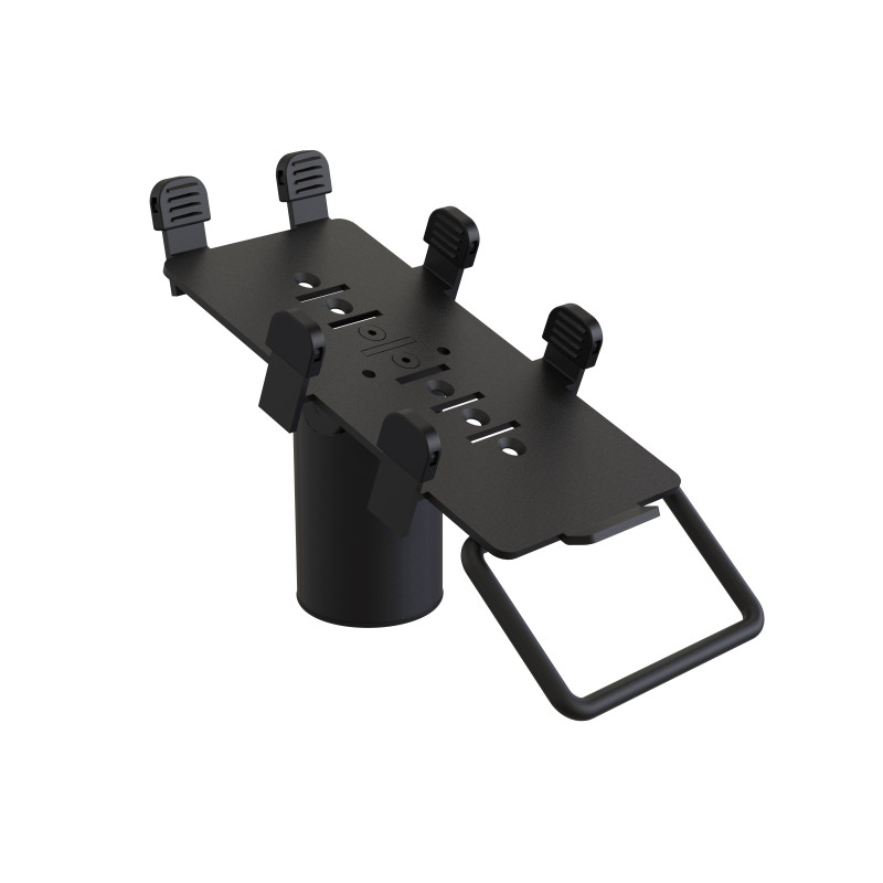 Ergonomic Solutions SpacePole Payment VER400-DM-02 POS system accessory POS mount Black Metal