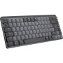 Logitech MX Mechanical Mini Keyboard - Wireless Connectivity - French - AZERTY