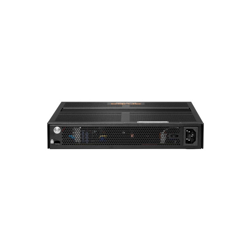 HPE Aruba Networking 6200F 12G Class4 PoE 2G/2SFP+ 139W Managed L3 Gigabit Ethernet (10/100/1000) Power over Ethernet (PoE) 1U