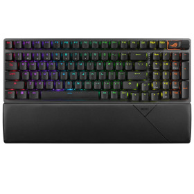 ASUS ROG Strix Scope II 96 Wireless clavier Jouer USB + RF Wireless + Bluetooth AZERTY Français Noir