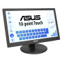 ASUS Touch VT169HE écran plat de PC 39,6 cm (15.6") 1920 x 1080 pixels Full HD LED Écran tactile Dessus de table Noir