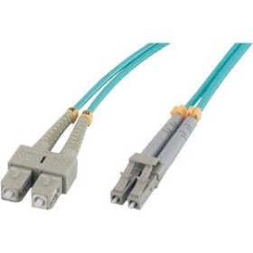 MCL FOM3/SCLC-2M câble InfiniBand et à fibres optiques SC LC Vert
