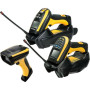 Datalogic PowerScan PM9100 Lecteur de code barre portable 1D LED Noir, Jaune