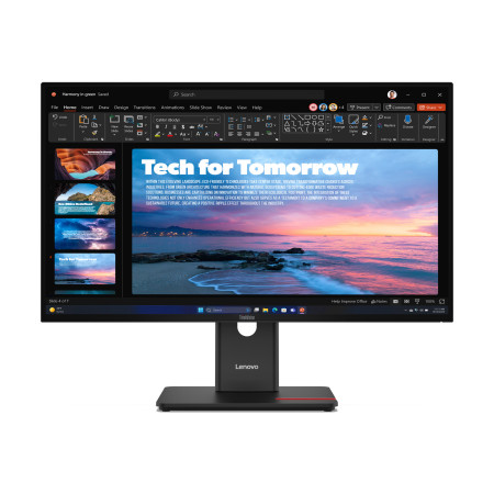 Lenovo ThinkVision T27QD-40 LED display 68,6 cm (27") 2560 x 1440 pixels Wide Quad HD Noir