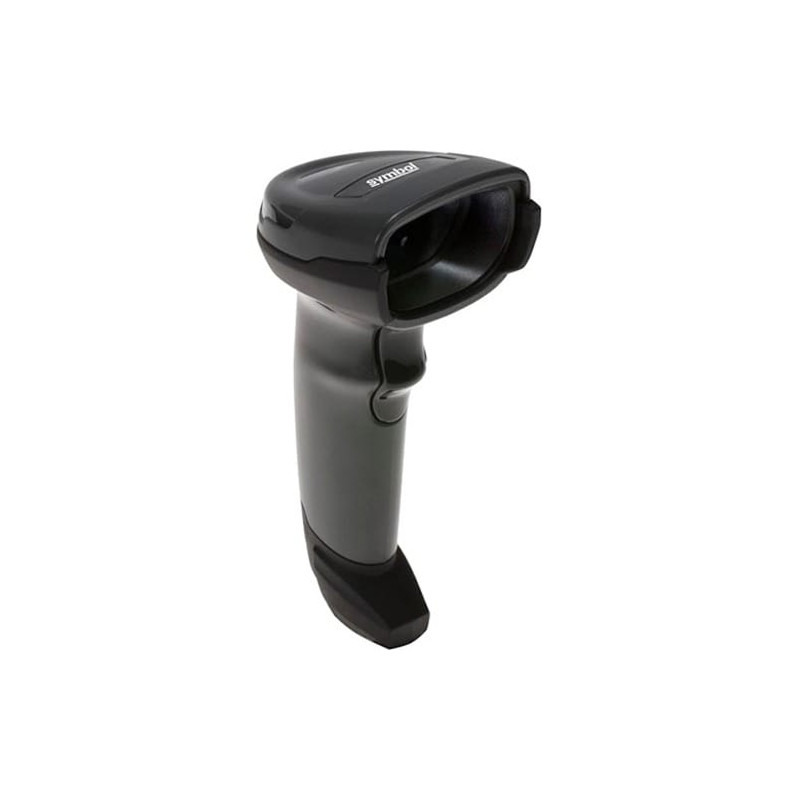 Zebra DS2208-SR Handheld Barcode Scanner Kit - Cable Connectivity - Black - 1D, 2D - Imager - USB - Stand Included
