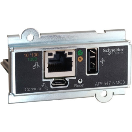 APC Carte de gestion onduleur Easy UPS 3PH - Carte de communication SNMP/WEB