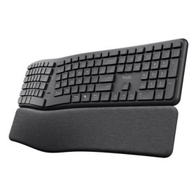 Trust Keyra Clavier sans fil multi-appareils ergonomique