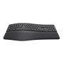 Trust Keyra Clavier sans fil multi-appareils ergonomique