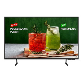 Samsung LH75BEDHLGUXEN signage display Digital signage flat panel 75" Wi-Fi 4K Ultra HD Black Tizen 16/7