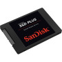 SanDisk SSD PLUS 240 GB Solid State Drive - Internal - SATA (SATA/600) - Notebook, Desktop PC Device Supported - 530 MB/s Maximu