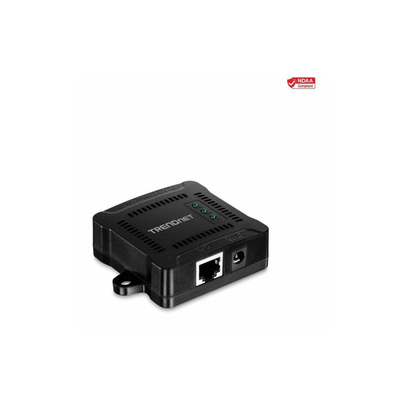 Trendnet TPE-104GS séparateur voix-données Connexion Ethernet, supportant l'alimentation via ce port (PoE) Noir