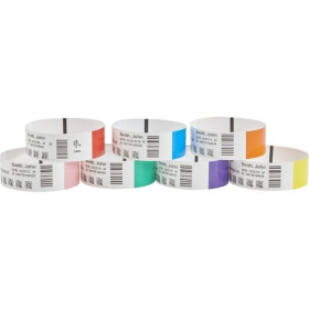 Zebra Z-Band Direct 10006995-4K Multipurpose Label - 25.40 mm Width x 279.40 mm