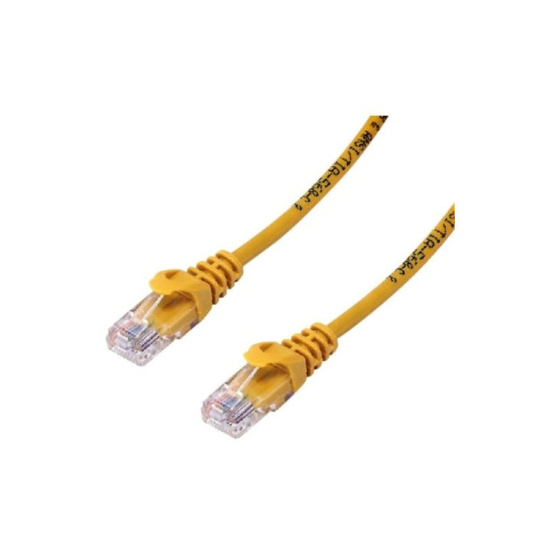 MCL Network Cable - 5 m Category 6a - for Network Device - 2nd end: 1 x RJ-45 Network - Male - Patch Cable - Gold Plated Contact