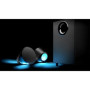 Logitech LIGHTSYNC G560 2.1 Bluetooth Speaker System - 120 W RMS - Black - Frequency 40 Hz to 18 kHz - DTS:X - USB