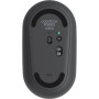 Logitech Pebble M350 Optical Mouse - Bluetooth/Radio Frequency - USB - 3 Button(s) - Graphite - Wireless - 2.40 GHz - 1000 dpi -