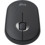 Souris Optique Logitech Pebble M350 - Bluetooth/Radio Fréquence - USB - 3 Bouton(s) - Graphite - Sans fil - 2,40 GHz - 1000 dpi 