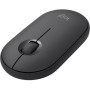 Souris Optique Logitech Pebble M350 - Bluetooth/Radio Fréquence - USB - 3 Bouton(s) - Graphite - Sans fil - 2,40 GHz - 1000 dpi 
