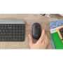 Logitech Pebble M350 Optical Mouse - Bluetooth/Radio Frequency - USB - 3 Button(s) - Graphite - Wireless - 2.40 GHz - 1000 dpi -