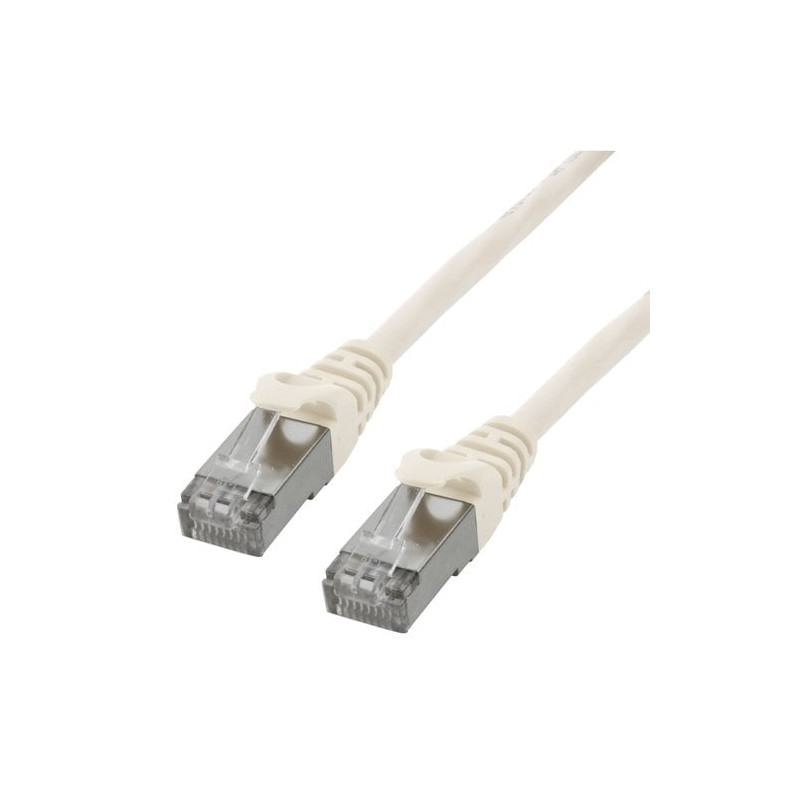 MCL FCC6BM-5M/W Category 6 Network Cable - 2nd end: 1 x RJ-45 Network - Male - Patch Cable - Shielded - White