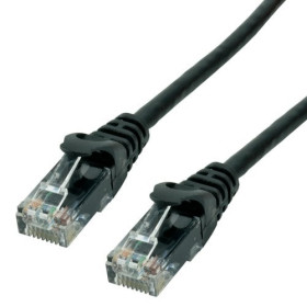 MCL FCC6M-5M/N Network Cable - 5 m Category 6 - 1st end: 1x RJ-45 - 2nd end: 1 x RJ-45 - Black