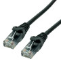 MCL FCC6M-5M/N Network Cable - 5 m Category 6 - 1st end: 1x RJ-45 - 2nd end: 1 x RJ-45 - Black
