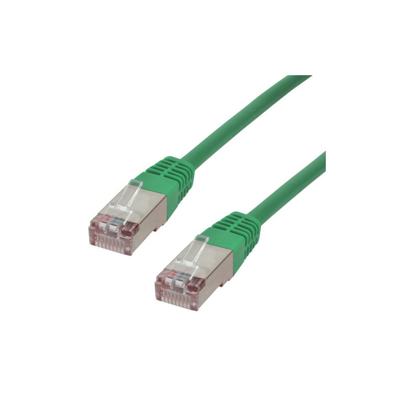 Câble réseau MCL FCC5EBM-2M/V - 2 m Catégorie 5e - 2e bout: 1 x RJ-45 - Male - Câble de Raccordement - Vert