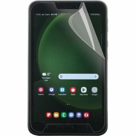 MOBILIS 5H Screen Protector for Galaxy Tab Active5 - Clear - 1 Unit - For 20.3 cm (8") LCD Tablet - Anti-microbial - Anti-shock