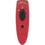 Socket Mobile SocketScan S740 Handheld Barcode Scanner - Wireless Connectivity - Red - 1D, 2D - Imager - Bluetooth
