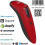 Handheld Scanner de code à barre Socket Mobile SocketScan S740 - Rouge - Sans fil Connectivité - 1D, 2D - Imager - Bluetooth