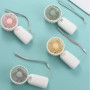 Mini Handheld Fan, Battery Operated, Portable for Summer and Outdoor Use (Batteries Not Included) - Green