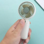 Mini Handheld Fan, Battery Operated, Portable for Summer and Outdoor Use (Batteries Not Included) - Green