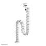 Neomounts ADS06-131WH cable organizer Desk Cable guide White 1 pc(s)